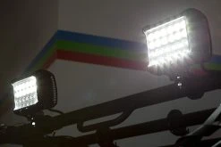 6.5" Titan Series Quad-Row Off-Road LED Light Bar - 72W, 6,500 Lumens Flood Beam for Trucks, SUVs, ATVs -Nebo Sales Store quad row super bright led work light rack garage