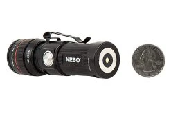 NEBO REDLINE RC Rechargeable LED Flashlight with Charging Dock - 320 Lumens, Compact & Bright - #6392 -Nebo Sales Store rechargeable led flashlight nebo redline rc back