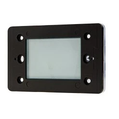 12V LED Step Light with Louvered Faceplate - Copper Finish - 3000K Warm White - Single Light -Nebo Sales Store rectangular deck step accent light 3