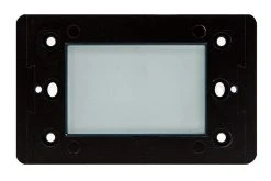 12V LED Step Light - 6-Pack with Windowed Faceplate, White, 4500K - Energy Efficient Deck & Landscape Lighting 18 12V LED Step Light - 6-Pack with Windowed Faceplate, White, 4500K - Energy Efficient Deck & Landscape Lighting -Nebo Sales Store rectangular deck step accent light front