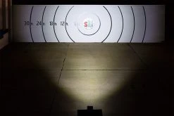 6" Rectangular 45W LED Auxiliary Light - Heavy Duty Off-Road Driving Light with 60° Beam Angle - Black Finish -Nebo Sales Store rectangular led work light 45w target