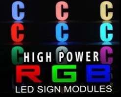 RGB LED Linear Modules - 3 SMD LEDs, 22 Lumens, 25-Pack/100-Pack for Sign Lighting & Trade Shows -Nebo Sales Store rgb sign module
