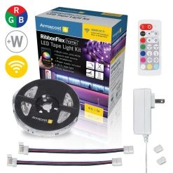 Armacost RibbonFlex Smart RGB+W LED Tape Light Kit - 5m | Smart Home Lighting