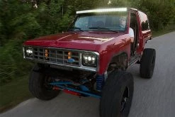 50" Super Series Off-Road LED Light Bar - 144W, 18,000 Lumens - Durable Vehicle Lighting for Trucks, SUVs, and ATVs 27 50" Super Series Off-Road LED Light Bar - 144W, 18,000 Lumens - Durable Vehicle Lighting for Trucks, SUVs, and ATVs -Nebo Sales Store rig pro drew red ford bronco custom led lights off road bar headlead retrofit