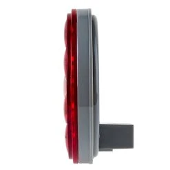 4" Round LED Truck & Trailer Lights - Stop/Turn/Tail Flush Mount - 12 LEDs - White 12 4" Round LED Truck & Trailer Lights - Stop/Turn/Tail Flush Mount - 12 LEDs - White -Nebo Sales Store round led truck trailer back up lights 4 led reverse light with 12 leds profile view0