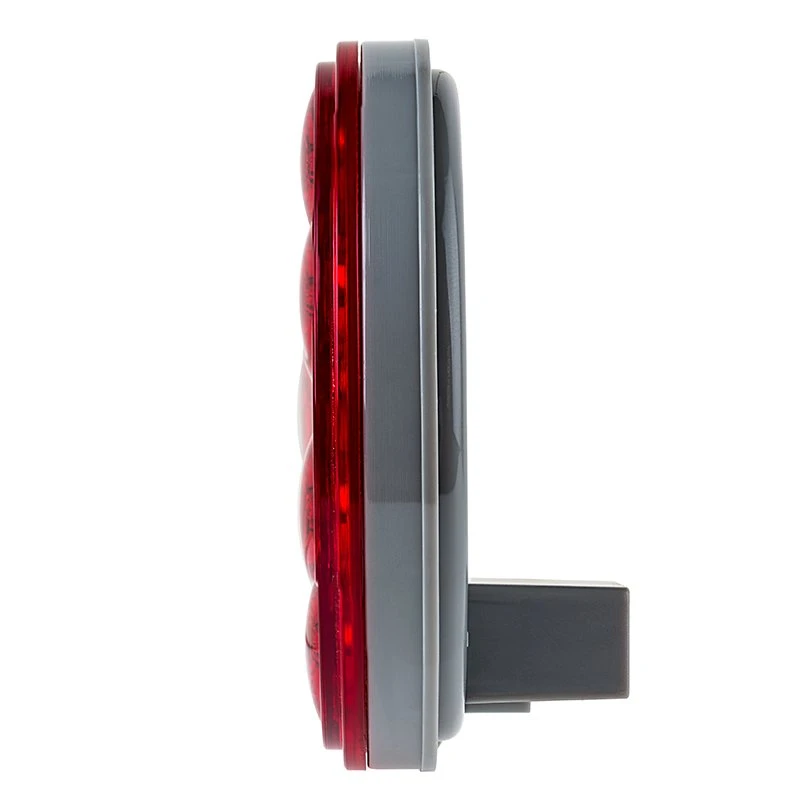 4" Round LED Truck & Trailer Lights - Stop/Turn/Tail Flush Mount - 12 LEDs - White 3 4" Round LED Truck & Trailer Lights - Stop/Turn/Tail Flush Mount - 12 LEDs - White - Image 3