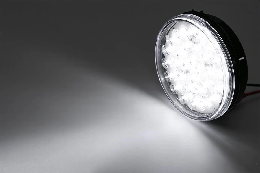 4" Round LED Trailer Backup Light - 30 Bright LEDs - White - Durable & Waterproof 7 4" Round LED Trailer Backup Light - 30 Bright LEDs - White - Durable & Waterproof - Image 7
