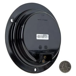 5-1/2" Round LED Truck & Trailer Lights - Stop/Turn/Tail with 61 LEDs, 3-Pin Connector, Flange Mount -Nebo Sales Store round led truck trailer light built in flange black back