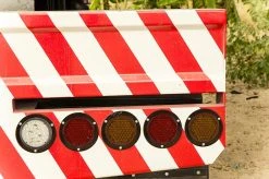 5-1/2" Round LED Trailer Backup Light with Flange - 30 LEDs - White - Durable & Bright Reverse Light -Nebo Sales Store round led truck trailer light built in flange truck fender bumper