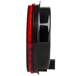 4" Round LED Truck & Trailer Lights - Stop/Turn/Tail Lights - 61 LEDs, 3-Pin Connector, Flush Mount -Nebo Sales Store round stop tail turn led truck lamp 61 profile