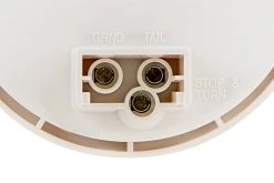 4" Round LED Truck & Trailer Lights - Red Stop/Turn/Tail Lights with Clear Lens & 3-Pin Connector - 17 LEDs - Flush Mount 14 4" Round LED Truck & Trailer Lights - Red Stop/Turn/Tail Lights with Clear Lens & 3-Pin Connector - 17 LEDs - Flush Mount -Nebo Sales Store round stop tail turn led truck lamp hb17 power