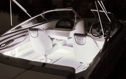 6 Pack Boat Courtesy LED Light - Black Recessed Accent Light - 12V - 3000K/4000K/6500K - Warm White -Nebo Sales Store rsl x b installed on boat
