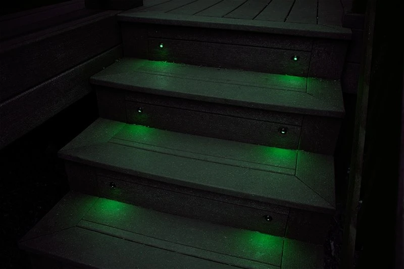 1W RGB Recessed LED Step Light - Stainless Steel Bronze Eyelid Deck Light with Controller Compatibility 7 1W RGB Recessed LED Step Light - Stainless Steel Bronze Eyelid Deck Light with Controller Compatibility - Image 7