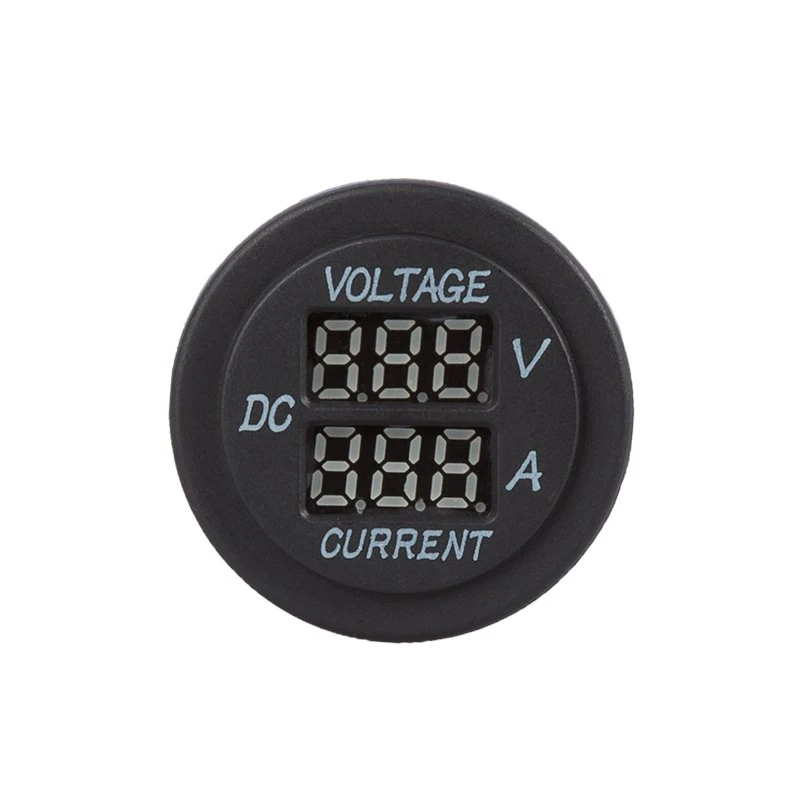 Digital Voltmeter and Ammeter with LED Rocker Switch Panel - RVAM | Easy Installation for RVs, Boats, and More 2 Digital Voltmeter and Ammeter with LED Rocker Switch Panel - RVAM | Easy Installation for RVs, Boats, and More - Image 2