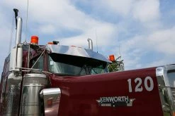 6-3/4" Amber LED Strobe Light Beacon - Double Flash Pattern - Heavy-Duty Vehicle Lighting -Nebo Sales Store semi strobes