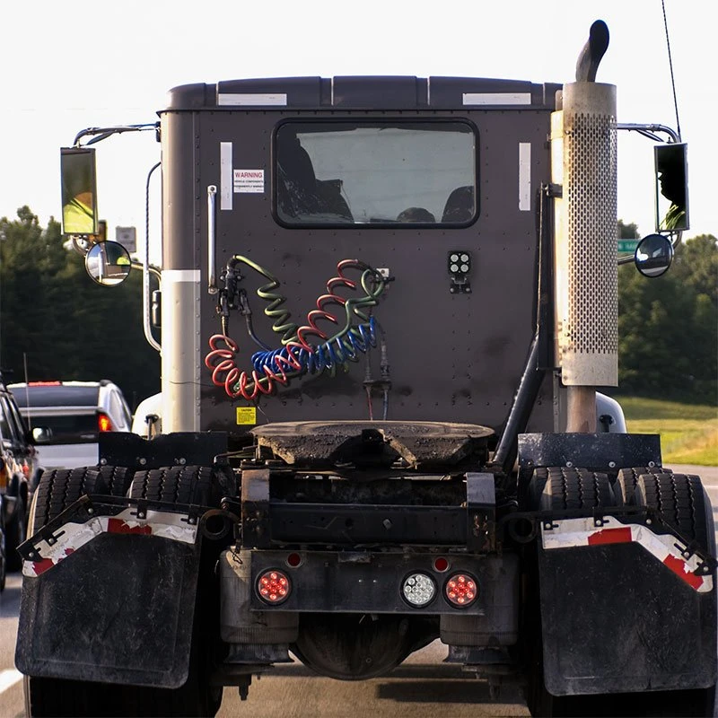 4" Round LED Truck & Trailer Lights - Clear Lens, Stop/Turn/Tail, 12 LEDs, 3-Pin Connector, Flush Mount 8 4" Round LED Truck & Trailer Lights - Clear Lens, Stop/Turn/Tail, 12 LEDs, 3-Pin Connector, Flush Mount - Image 8
