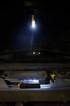 3-in-1 LED Safety Flare Kit - 2 Pack Emergency Warning Light with 3 Flash Modes - Battery Operated for Vehicles -Nebo Sales Store sf y6kit flash light under engine wide