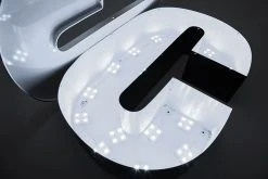 25-Pack Square Single Color LED Module - 75 Lumens, 7000K, Constant Current, 4 SMD LEDs for Sign Lighting & Trade Show Booths 25 25-Pack Square Single Color LED Module - 75 Lumens, 7000K, Constant Current, 4 SMD LEDs for Sign Lighting & Trade Show Booths -Nebo Sales Store single color led linear sign module 4 smd leds0