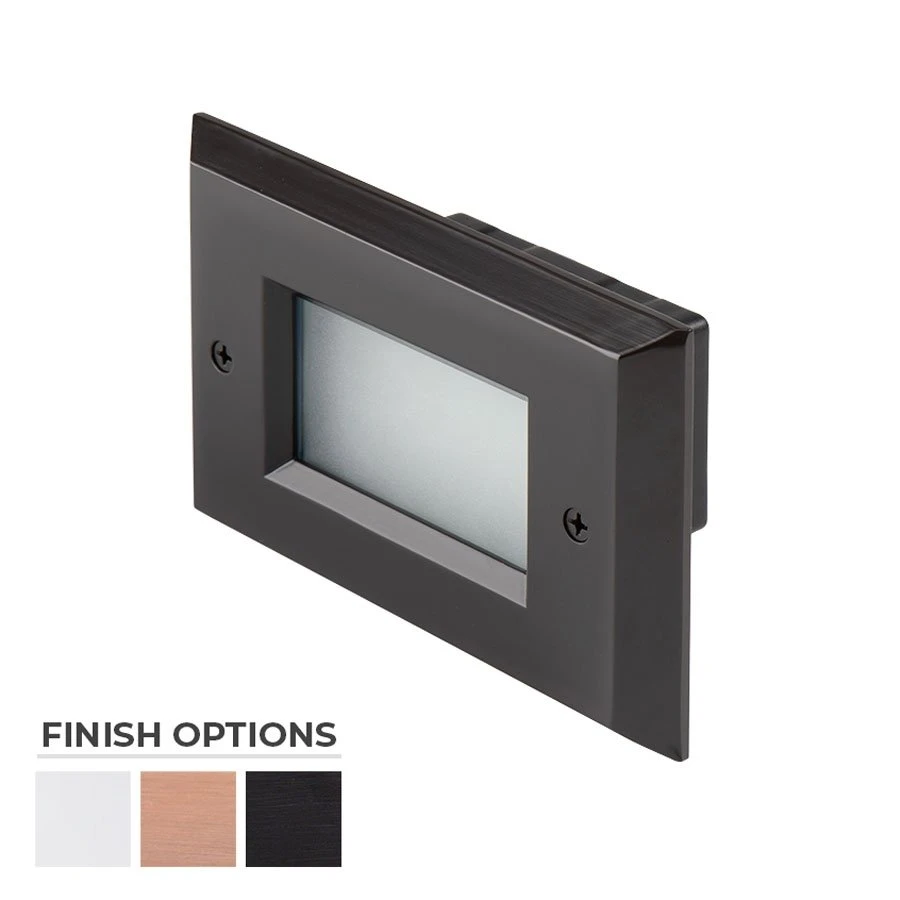 6-Pack 120V LED Step Light with Windowed Faceplate - Copper Finish - 4500K Daylight 11 6-Pack 120V LED Step Light with Windowed Faceplate - Copper Finish - 4500K Daylight - Image 11