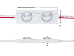 Single Color LED Modules - 125 Lumens/Module - 20-Pack or 100-Pack for Sign Lighting & Trade Show Booths -Nebo Sales Store smcc2 wx2 12v dims