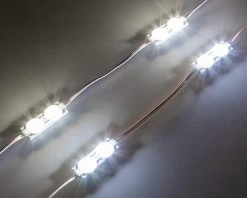 Single Color LED Modules - 125 Lumens/Module - 20-Pack or 100-Pack for Sign Lighting & Trade Show Booths -Nebo Sales Store smcc2 wxk2 12v side by side on