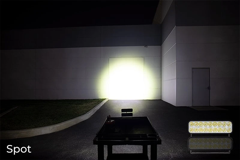 7" Dual Head LED Work Light - Spot & Flood Beam - 108W, 7920 Lumens - Vehicle Lighting 8 7" Dual Head LED Work Light - Spot & Flood Beam - 108W, 7920 Lumens - Vehicle Lighting - Image 8