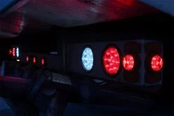 4" Round LED Truck & Trailer Lights - Stop/Turn/Tail Flush Mount - 12 LEDs - White 16 4" Round LED Truck & Trailer Lights - Stop/Turn/Tail Flush Mount - 12 LEDs - White -Nebo Sales Store st x10 brake and reverse lights on tow truck