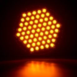 4" Round LED Truck & Trailer Lights - Stop/Turn/Tail Lights - 61 LEDs, 3-Pin Connector, Flush Mount -Nebo Sales Store st xx led car bulb illuminated