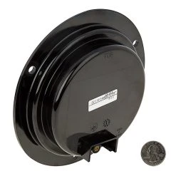 5-1/2" Round LED Trailer Backup Light with Flange - 30 LEDs - White - Durable & Bright Reverse Light -Nebo Sales Store stf w30 back quarter