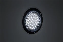 5-1/2" Round LED Trailer Backup Light with Flange - 30 LEDs - White - Durable & Bright Reverse Light -Nebo Sales Store stf w30 child0