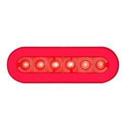 Optronics GloLight LED Trailer Tail Light - 22 LEDs, Submersible, Stop/Tail/Turn, Clear/Red Lens -Nebo Sales Store stl111rbp on 2