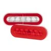 Optronics GloLight LED Trailer Tail Light - 22 LEDs, Submersible, Stop/Tail/Turn, Clear/Red Lens