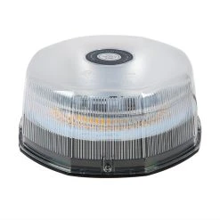 Mini Emergency LED Strobe Beacon - Magnetic Surface Mount - 12V Plug for Vehicles & Construction