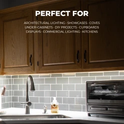 Tunable White LED Strip Light Kit - 5m Adjustable Color Temperature LED Tape Light with Wireless RF Remote - Under Cabinet Lighting -Nebo Sales Store stn 1 tw r1 perfect for