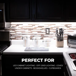 5m White LED Strip Lighting Kit - Under Cabinet LED Tape Light with Wireless RF Controller - 150 Lm/ft - Cool White 6500K 21 5m White LED Strip Lighting Kit - Under Cabinet LED Tape Light with Wireless RF Controller - 150 Lm/ft - Cool White 6500K -Nebo Sales Store stn 1 uc r1 perfect for