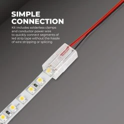 5m Smart LED Strip Lighting Kit - Alexa & Google Assistant Compatible, WiFi/Bluetooth Control - Under Cabinet Lighting 19 5m Smart LED Strip Lighting Kit - Alexa & Google Assistant Compatible, WiFi/Bluetooth Control - Under Cabinet Lighting -Nebo Sales Store stn 2 uc r1 simple connection 2