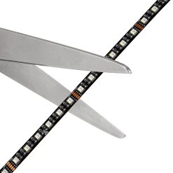 5m Black PCB RGBW LED Strip Light - 5050 Color-Changing Tape Light - 24V - IP20 for Under Cabinet Lighting 9 5m Black PCB RGBW LED Strip Light - 5050 Color-Changing Tape Light - 24V - IP20 for Under Cabinet Lighting -Nebo Sales Store stn dxk80 a6a 12b5m 24v cut