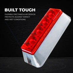 4W White Grille and Surface Mount Strobe Light - High-Intensity Vehicle Warning Light -Nebo Sales Store strb x4wartboard4