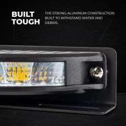 180° Grille and Surface Mount LED Strobe Light - 18W Amber/White - High Visibility Warning Light for Vehicles -Nebo Sales Store stsc x6artboard4