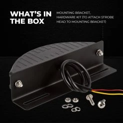 180° Grille and Surface Mount LED Strobe Light - 18W Amber/White - High Visibility Warning Light for Vehicles -Nebo Sales Store stsc x6artboard5