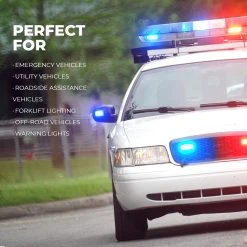 180° Grille and Surface Mount LED Strobe Light - 18W Amber/White - High Visibility Warning Light for Vehicles -Nebo Sales Store stsc x6artboard8