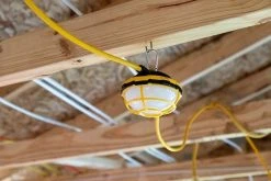 55W LED Temporary String Work Light - 50' Run, 7500 Lumens, 5000K Daylight White - Portable LED Work Light for Residential & Jobsite Use -Nebo Sales Store tc tsl 13w 50k 5 close up off 1