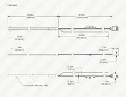 LED Flexible Tailgate Light Strip with 4-Pin Connector - Sequential Turn Signal, Stop, Tail, Reverse & Hazard Light -Nebo Sales Store tgl 60 rwa