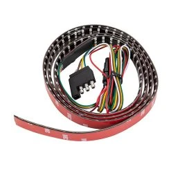 LED Flexible Tailgate Light Strip with 4-Pin Connector - Sequential Turn Signal, Stop, Tail, Reverse & Hazard Light -Nebo Sales Store tgl60 rwa full view