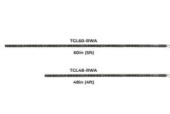 LED Flexible Tailgate Light Strip with 4-Pin Connector - Sequential Turn Signal, Stop, Tail, Reverse & Hazard Light -Nebo Sales Store tglx rwa sizes updated