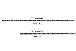 LED Flexible Tailgate Light Strip with 4-Pin Connector - Sequential Turn Signal, Stop, Tail, Reverse & Hazard Light -Nebo Sales Store tglx rwa sizes updated 1