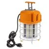60W Linkable LED High Bay Work Light - 7500 Lumens, 5000K Cool White - 250W Equivalent - Portable LED Area Lighting
