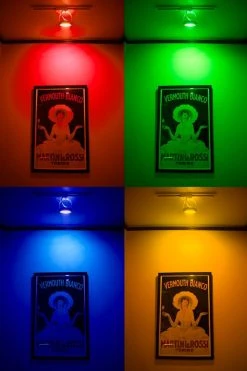 Weatherproof PAR36 LED Light Bulb - 50W Equivalent Red Screw Pin Flood Light for Vehicles -Nebo Sales Store track lighting par36 on print rgba