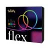 Twinkly Flex RGB Flexible LED Light Tube - 10ft Smart App-Controlled Neon Alternative for Home Lighting