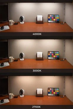 24" Under Cabinet LED Lighting Fixture - Adjustable Color Temperature (4000K/3000K/2700K) - 825 Lumens - Easy Installation -Nebo Sales Store uc 37td3c18 under cabinet matts desk cct cri chart